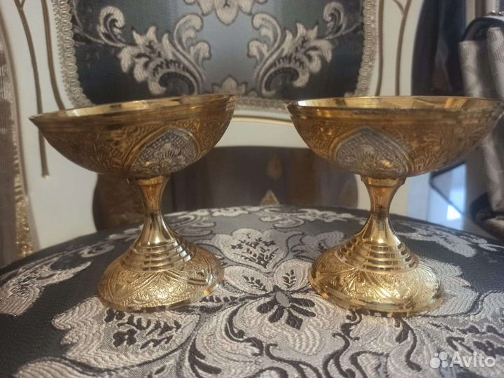 Латунная креманка Ближний Восток