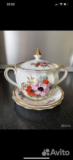 Костяной фарфор Дмитровского завода