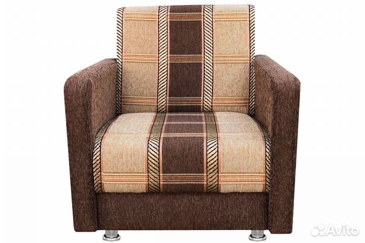 Кресло для отдыха (шенилл Мега Босс коричневый). В
