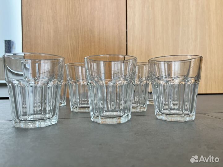 Стекло, стеклянная посуда, стакан, вазочка, рюмка
