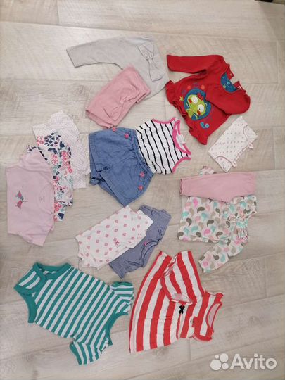 Комплект одежды для девочки Carters 9-18 мес