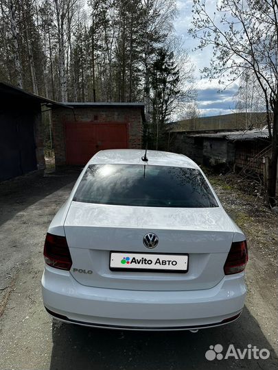 Volkswagen Polo 1.6 AT, 2017, 99 200 км