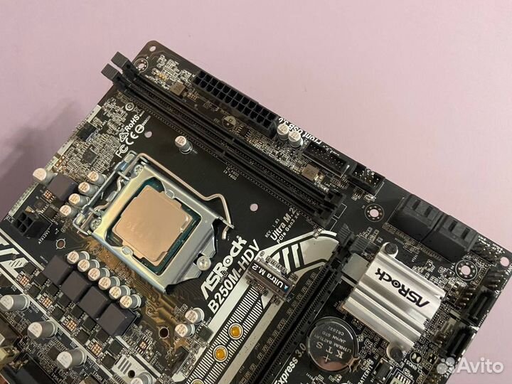 Комплект I5 7400 + B250M HDV