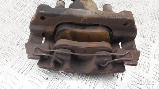 Суппорт тормозной передний левый renault megane 3