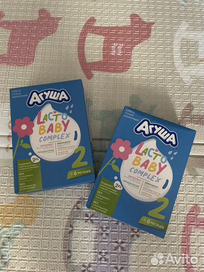 Смесь сухая молочная Агуша 2