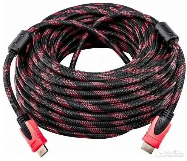 Кабель, провод hdmi 30 метров с усилителем