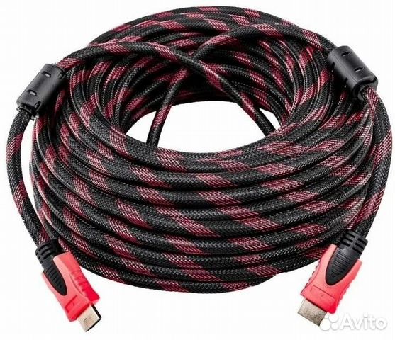 Кабель, провод hdmi 30 метров с усилителем