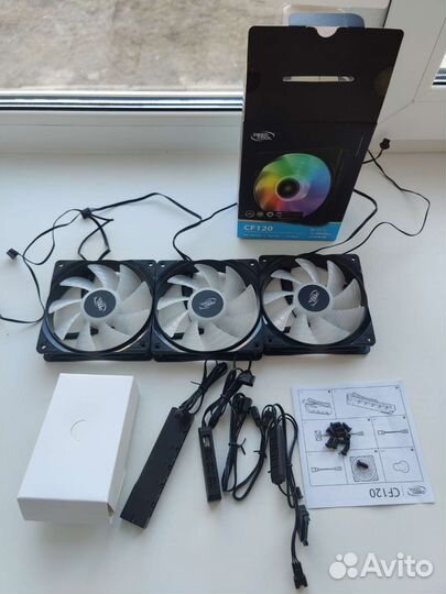 Deepcool CF 120-3 IN 1 500-1500RPM PWM argb