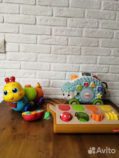 Игрушки fisher price пакетом Можно отдельно