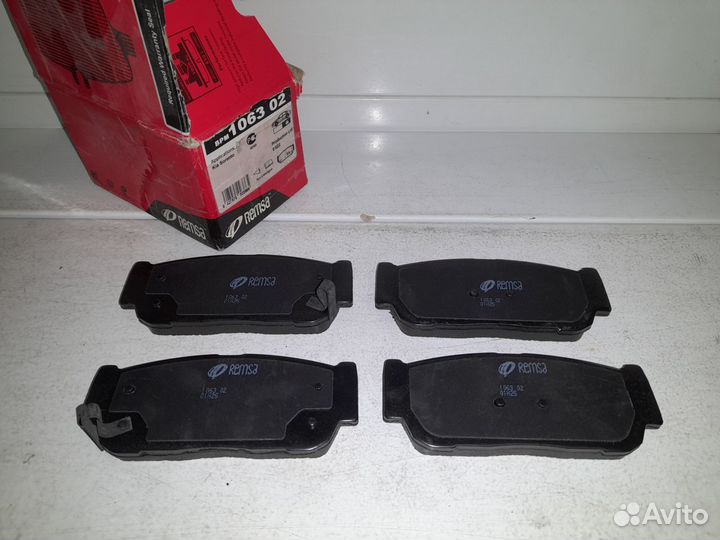 SsangYong Kyron / Kia Sorento Колодки задние