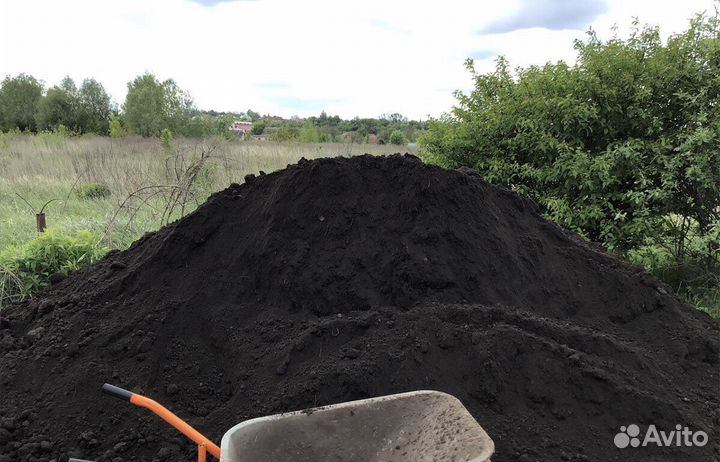 Плодородный грунт, Чернозём, Торф