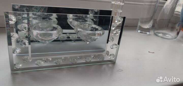 Подсвечник стекло