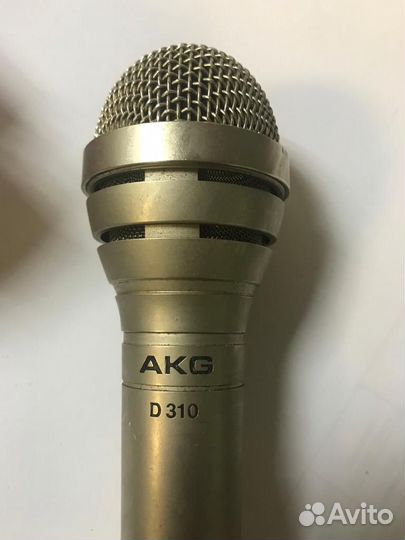 Микрофон профессиональный AKG D 310. Австрия