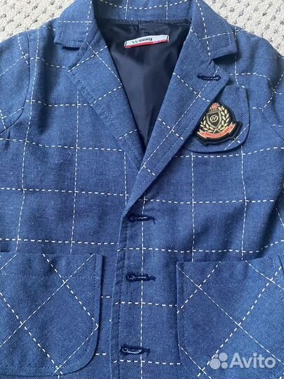 Пиджак для мальчика 122