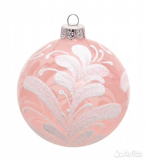 Елочное украшение Шар Искристый 85 мм A2180861