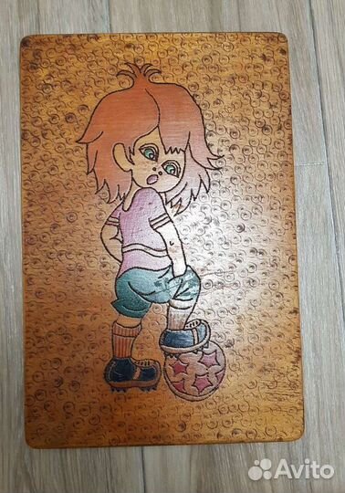 Доска разделочная, кухонная, деревянная, 1 штука