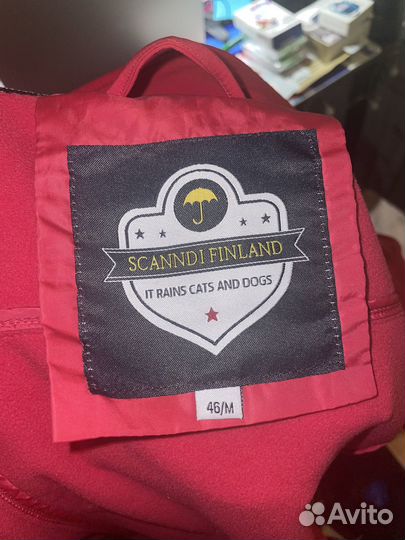 Женская осенняя финская парка Scanndi Finland bw28