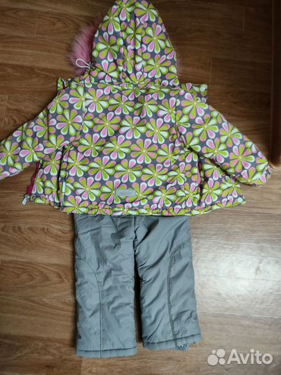 Зимний комбинезон для девочки 86