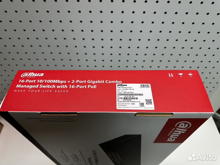 Poe коммутатор Dahua DH-CS4218-16ET-190