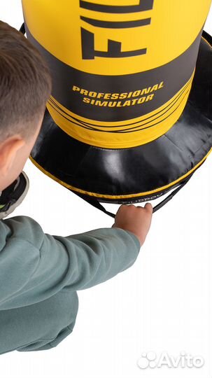 Детский напольный боксерский мешок filippov 140см