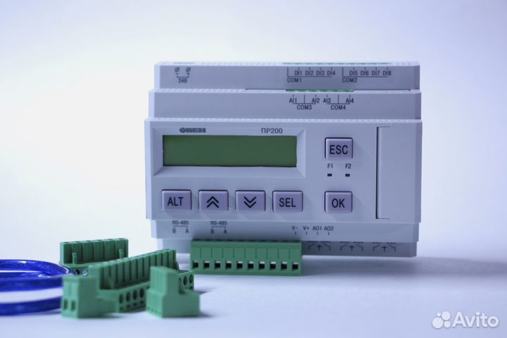 Программируемое реле с дисплеем овен пр200-24.4.1.0