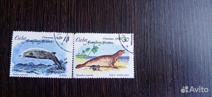 Почтовые марки СССР 80е