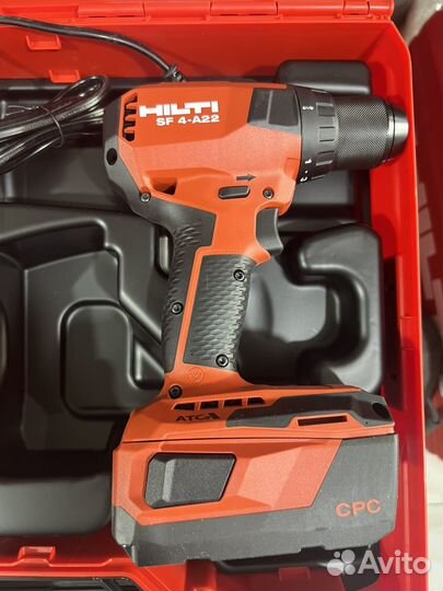 Аккумуляторная дрель-шуруповёрт Hilti SF 4-A22