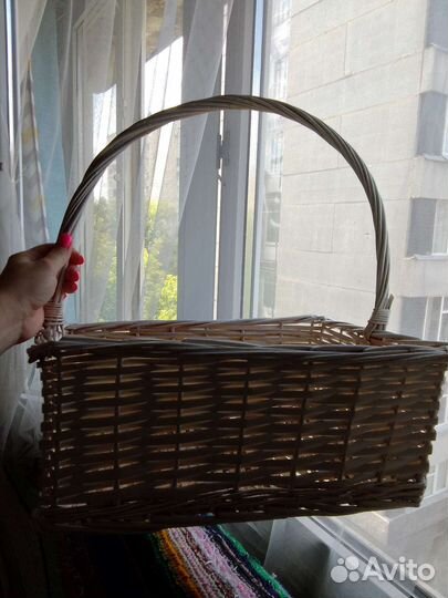 Корзина плетеная IKEA