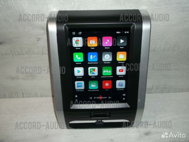 Магнитола Nissan X-Trail T31 Android в стиле Tesla