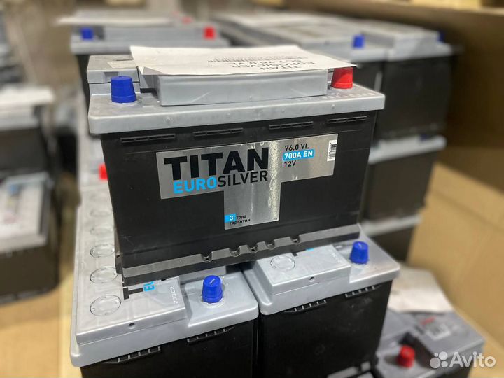Аккумулятор Titan ES 76 обратной полярности