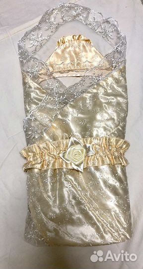 Одеялко конверт leaderkids на выписку или одеялко