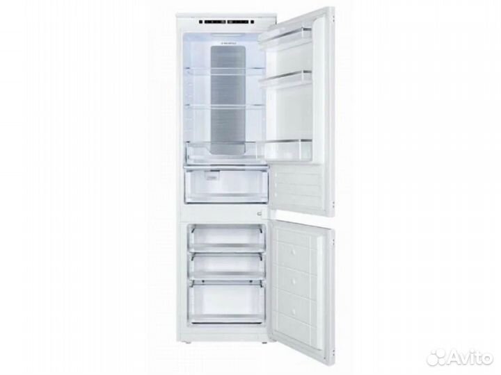 Встраиваемый холодильник maunfeld MBF177nfwh белый