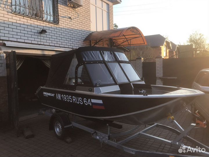 Orionboat 46fish Yamaha 40xws 2Т трейлер
