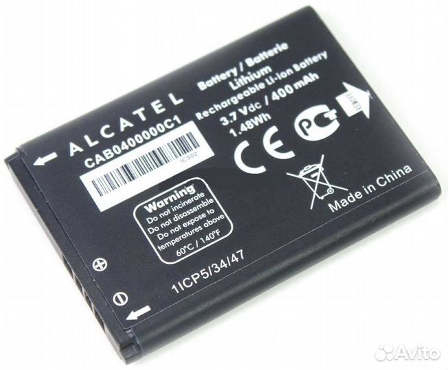 Аккумуляторы для Alcatel