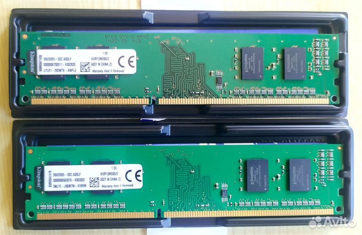 Оперативная память Kingston DDR3 4Gb 1333