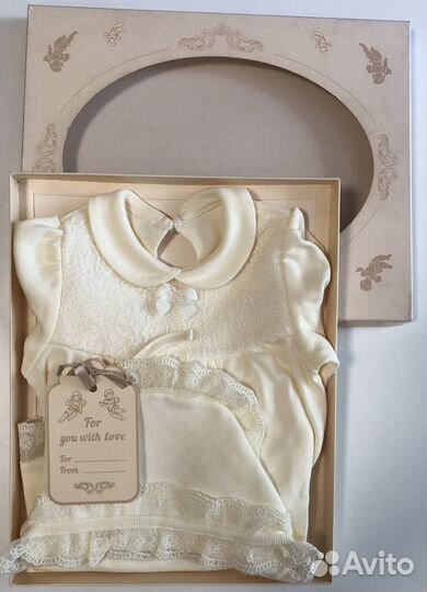 Детская одежда для девочек новая, для крещения