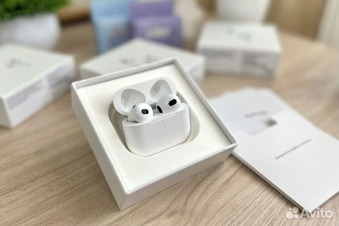 Наушники AirPods 3 чехол, гарантия, доставка