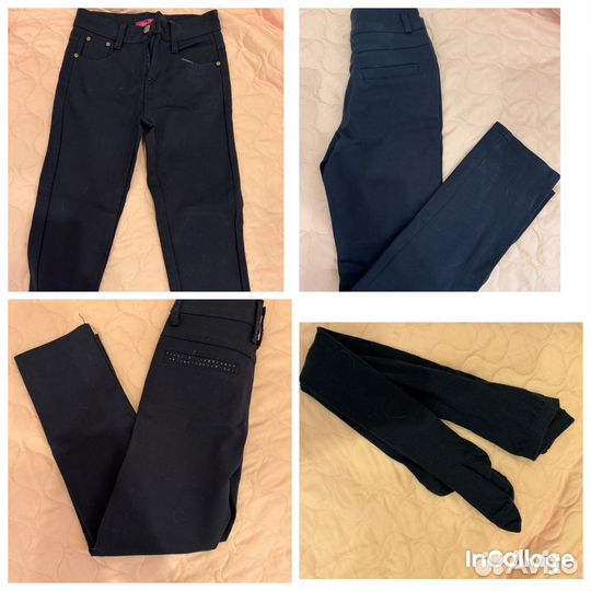 Пакет вещей школьная форма для девочки 128