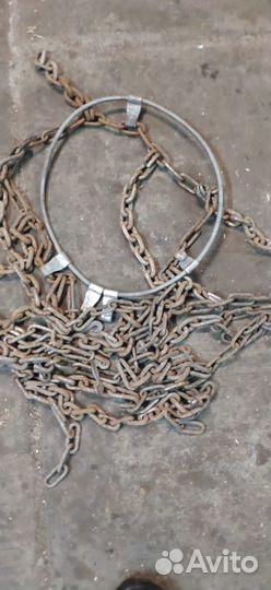 Цепи противоскольжения на погрузчик