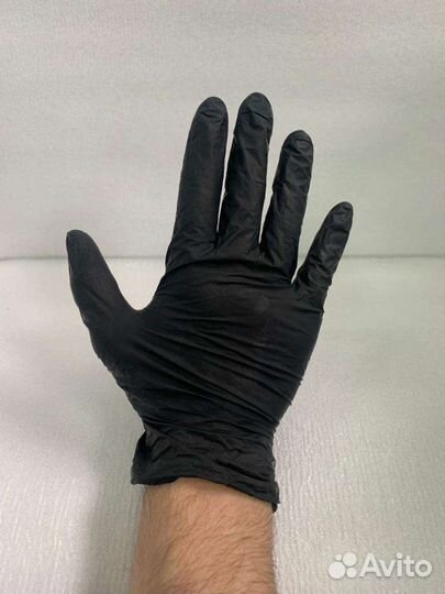 Перчатки нитриловые S