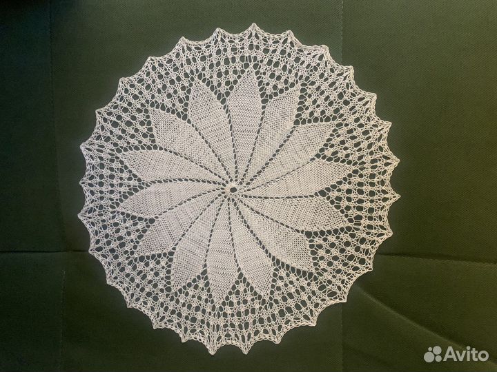 Салфетка вязаная