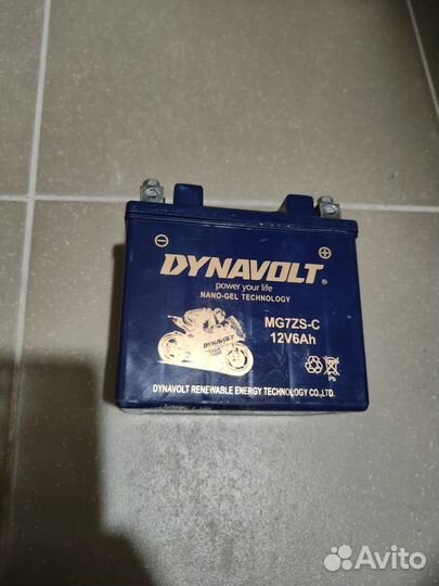 Мото Аккумулятор Dynavolt MG7ZS-C