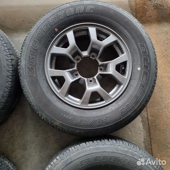 R15 Bridgestone Dueler H/T 195/80, PCD 5x139.7 DIA 108.1