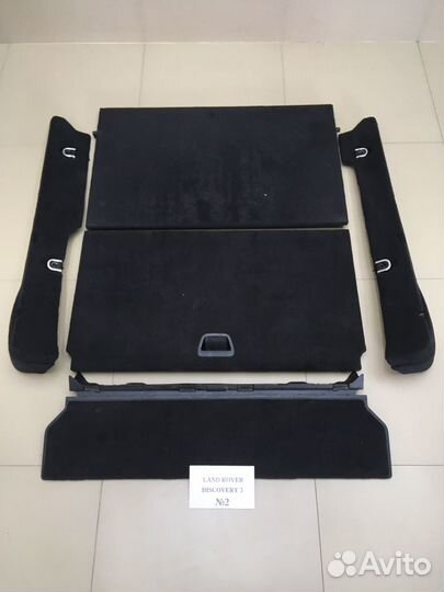 Обшивка и накладка багажника Land Rover Discovery