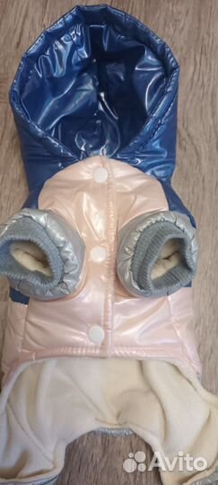 Тёплый комбинезон для собак мелких пород