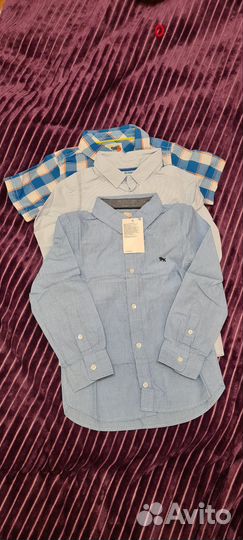 Рубашка на мальчика 110 - 116