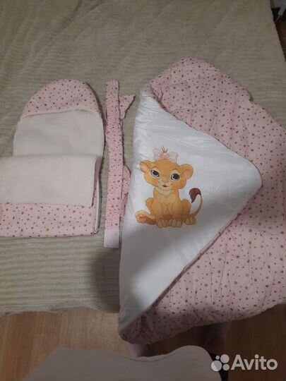 Конверт на выписку для девочки