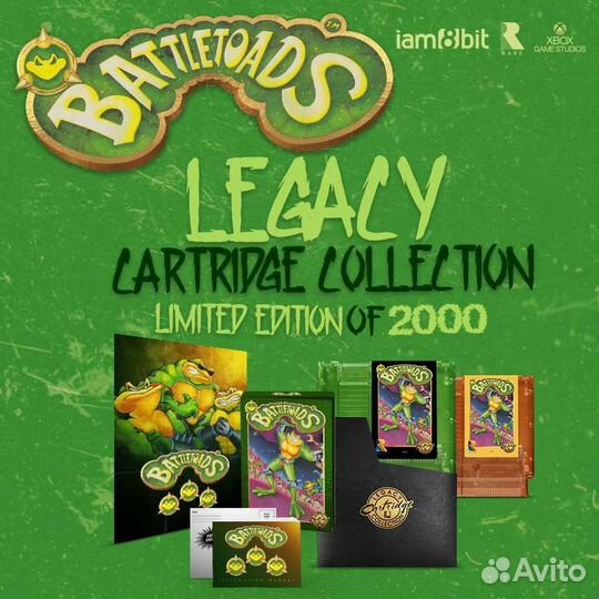 Battletoads Legacy Cartridge Collection NES