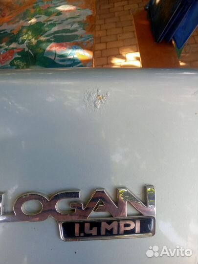 Крышка багажника Рено logan 2009 г в