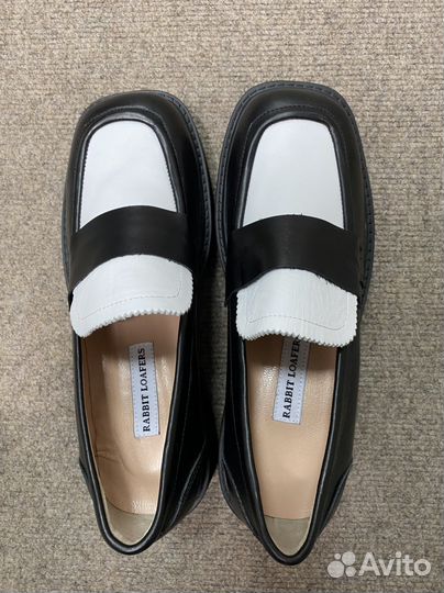 Лоферы женские кожаные 38 размер